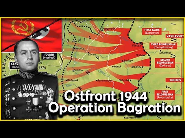 1944 Operation Bagration - die verlustreichste Niederlage der deutschen Militärgeschichte!