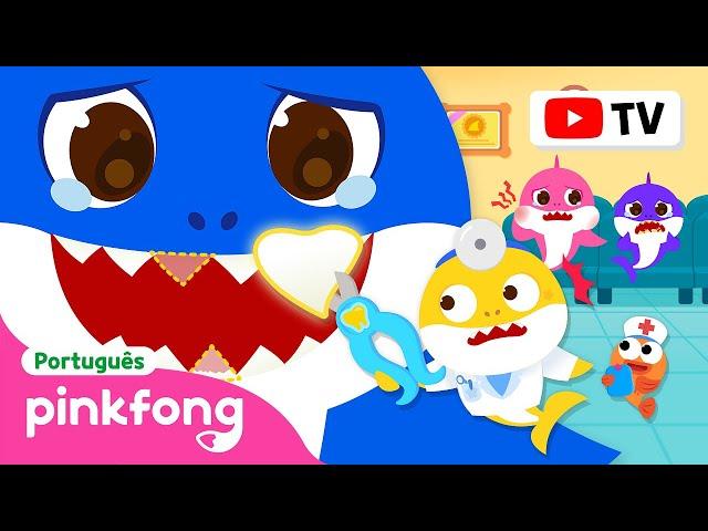 Ajuda! Meus dentes doem muito! | TOP  | +Completo | Pinkfong, Bebê Tubarão! Canções para Crianças