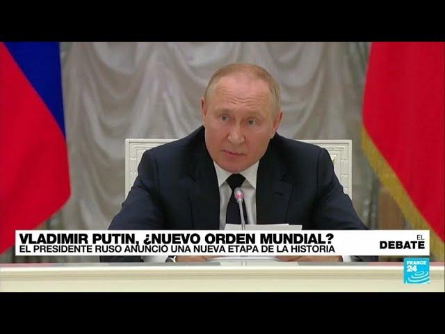 ¿En qué consiste el “nuevo orden mundial” que busca provocar Vladimir Putin?