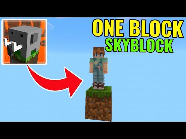 How To INSTALL ONE BLOCK SKYBLOCK in CRAFTSMAN BUILDING CRAFT?!?!