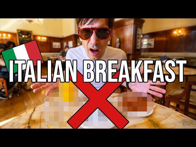 Why Italian Breakfasts Are NOT What You Think 