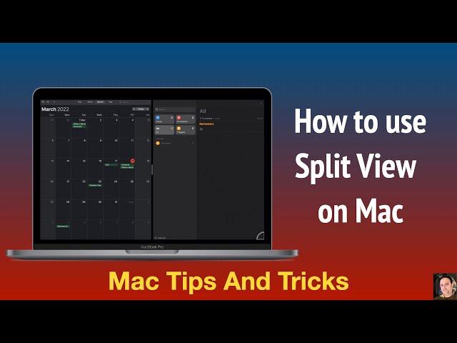 how to split screen on Mac | Mac keyboard shortcuts | mac tips & tricks.