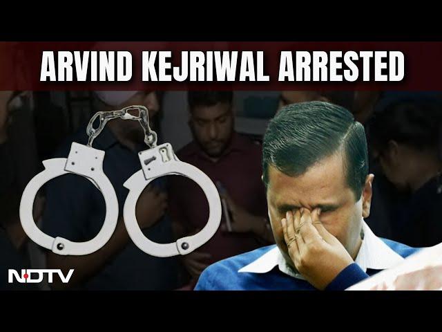 Delhi CM Arrested | Arvind Kejriwal Arrested By Enforcement Directorate In Liquor Policy Case