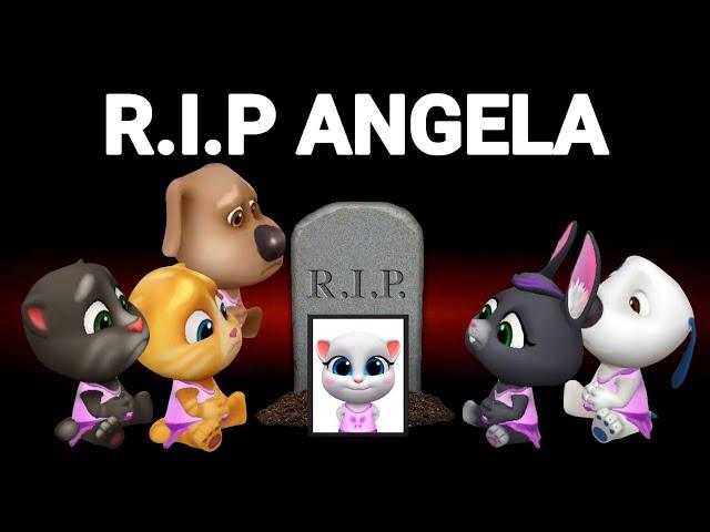 My Talking Tom Friends - AMONG US - R.I.P ANGELA