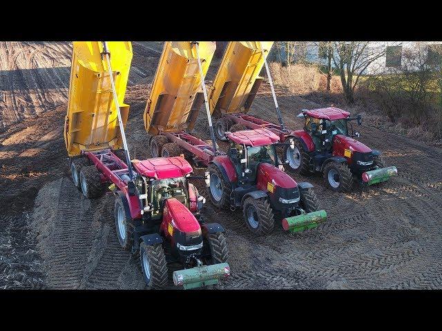 Lohnunternehmen Görries im Einsatz - Teil 2 [Grashäckseln + Baustelle]