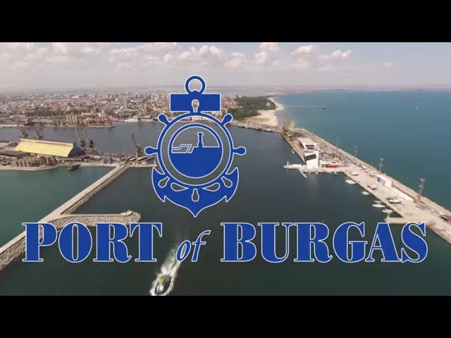 The Port of Burgas from a drone | Travel BULGARIA