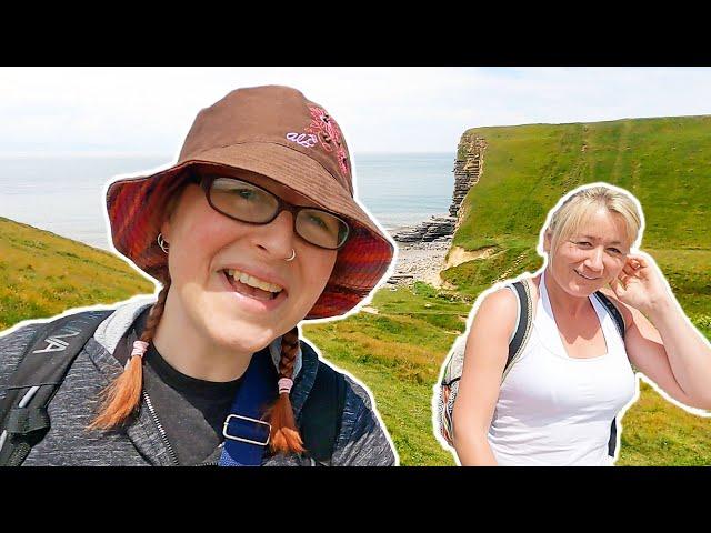 SEASIDE VLOG - NASH POINT BEACH & CLIFF WALK. THINGS TO DO IN SOUTH WALES