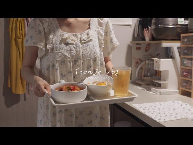 Morning routines that start early in the morning/ Korean home-cooked meals