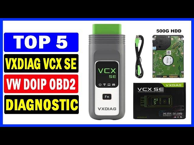 Top 5 Best OBD2 Diagnostic Scanner Of 2024 | VXDIAG VCX SE For VW DOIP OBD2 Diagnosis Scanner