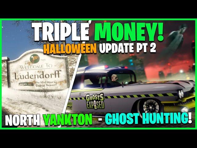 TRIPLE MONEY, GHOST HUNTING, NORTH YANKTON, HALLOWEEN & DISCOUNTS -  GTA ONLINE WEEKLY UPDATE