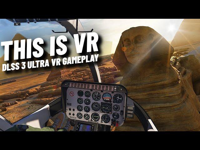 Microsoft Flight Simulator 2024 VR Gameplay with DLSS Swapper! // 4090 VR Ultra Gameplay