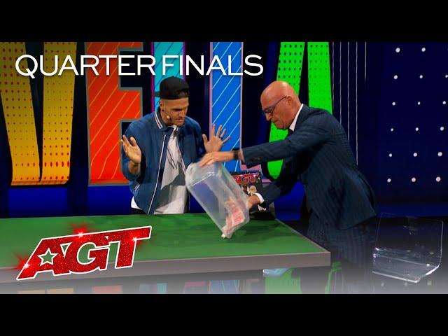 Dustin Tavella Surprises The Judges With Unbelievable Card Magic - America's Got Talent 2021