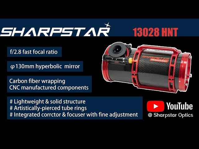 SHARPSTAR 13028HNT HYPERBOLIC REFLECTIVE ASTROGRAPH