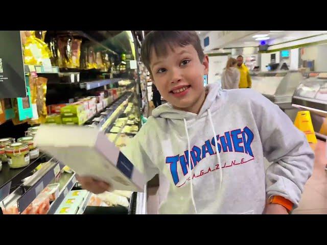 Закупка продуктов на неделю в Лондоне
