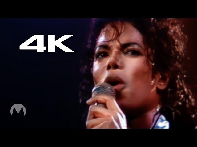 Michael Jackson - HUMAN NATURE [4K] Wembley 88'