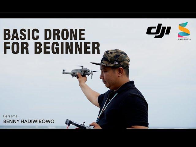 BASIC DRONE FOR BEGGINER Bersama BENNY HADIWIBOWO #sinarphoto #workshop #drone #dji