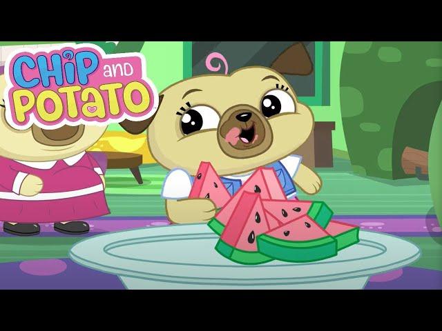 Chip and Potato | Melon Mania | Cartoons For Kids | Watch More on Netflix