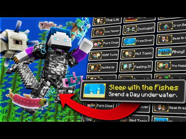 ALLE MINECRAFT BEDROCK ACHIEVEMENTS SAMMELN (NEUE MINISERIE)