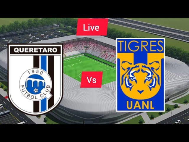 Queretaro U23 vs Tigres UANL U23 en vivo partido completo futbol liga mexico sub23