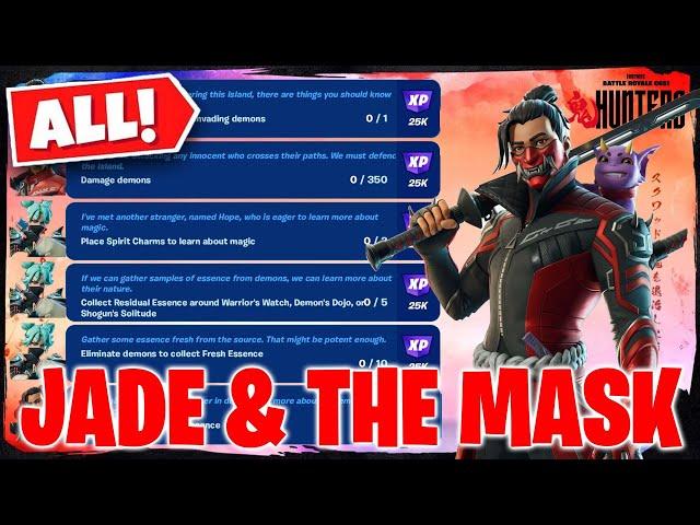 Jade & The Mask Quesltine | Fortnite Chapter 6 Storyline