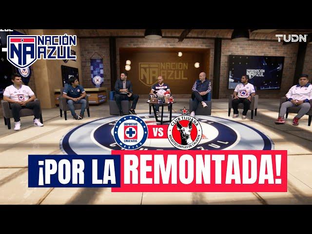  NACIÓN AZUL: ¡POR LA REMONTADA!  MOTIVADOS Y CONFIADOS  Con la voz oficial de Cruz Azul