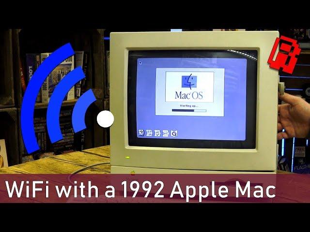 Retro Tech Nibble: Wifi on a 1992 Apple Mac Computer