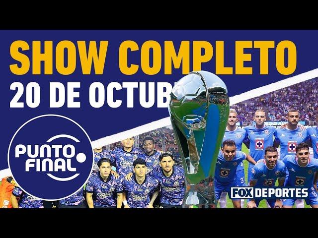 ¿Cruz Azul será quien EVITE el TRICAMPEONATO del América? | Punto Final EN VIVO