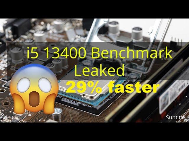 i5 13400 Benchmark Leaks Out, 10 Cores 16 threads