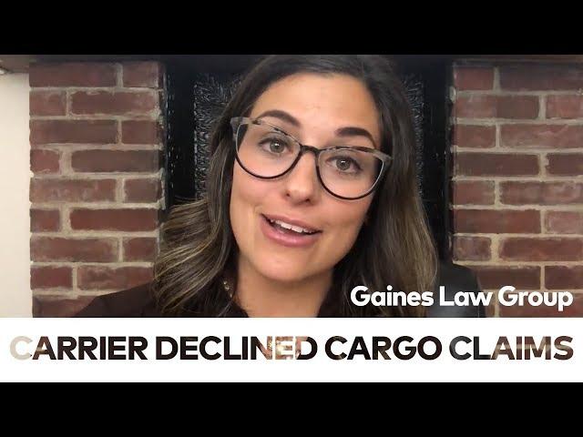 The carrier denied the cargo claim and your shipper is angry--now what?