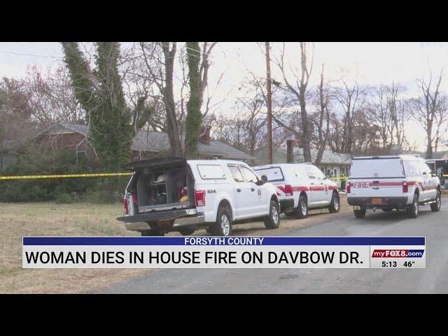 Woman dies in Forsyth County house fire