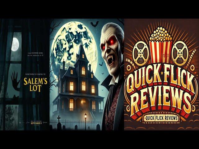 Salem's Lot (2024) - Creepy Town & Vampires Gone Wild | Quick Flick Reviews