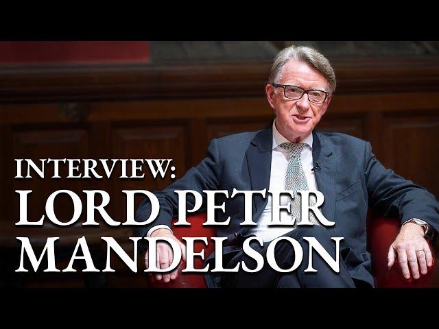 Lord Peter Mandelson on running to be Oxford University Chancellor, Israel-Palestine & tuition fees