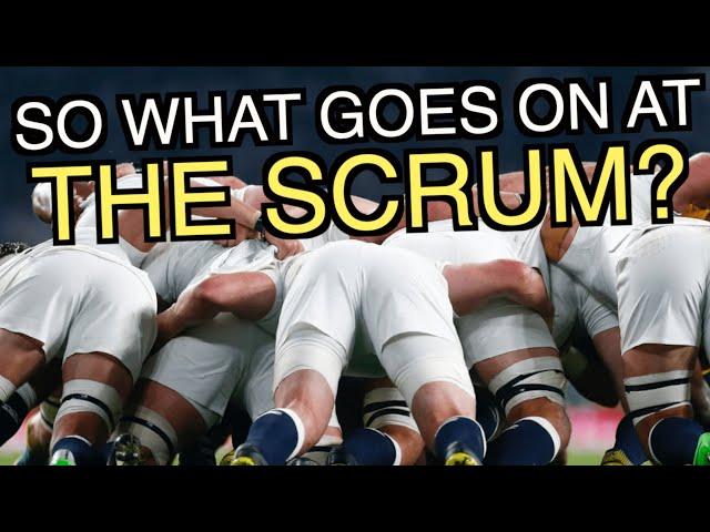 So what goes on at the Scrum? with England scrum coach Tom Harrison