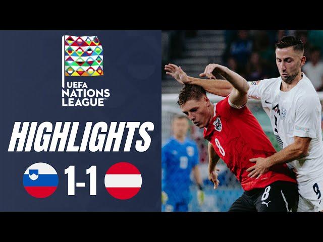 Slovenia vs Austria 1-1 Highlights UEFA Nations League 2024-25