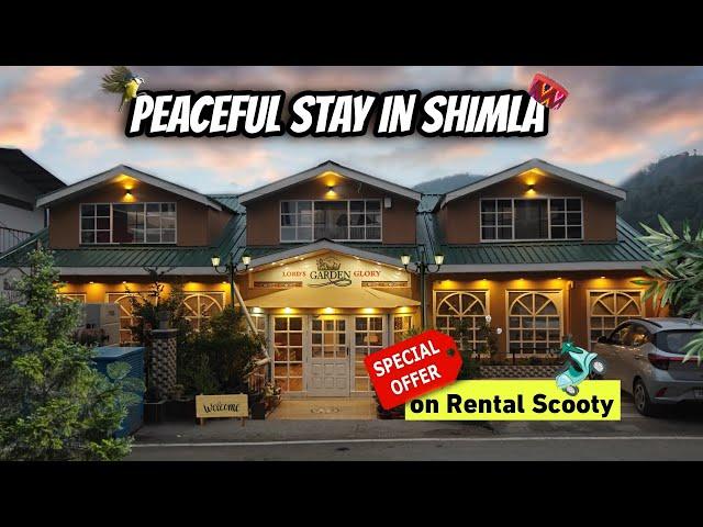 Resort in Shimla | Resort in Shoghi | Lords Garden Glory | Peaceful stay in shimla ️️