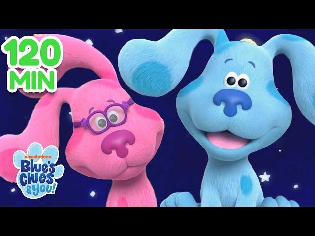 Blue Uses Her Imagination to Find Clues w/ Magenta & Josh | 2 Hour Compilation | Blue's Clues & You!