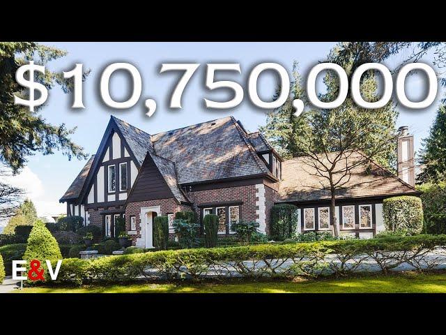 Inside This $10,750,000 Vancouver Tudor-Style Home