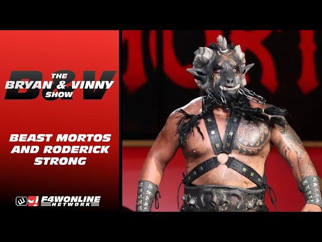 Bryan does not like this Roderick Strong/Beast Mortos story | AEW Collision | Bryan & Vinny Show