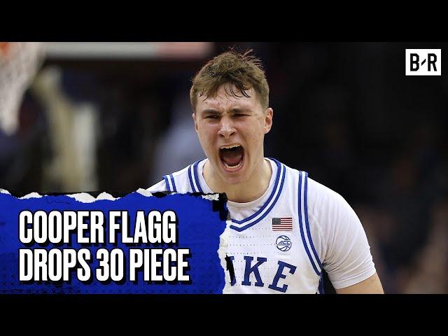 Cooper Flagg Puts Up 30 PTS, 7 AST in Duke Sweet 16 Win vs. Arizona | 2025 March Madness