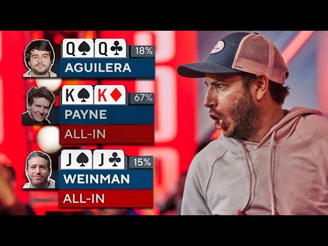 Heartbreak in the Biggest World Series of Poker Main Event in History! [INSANE HAND]