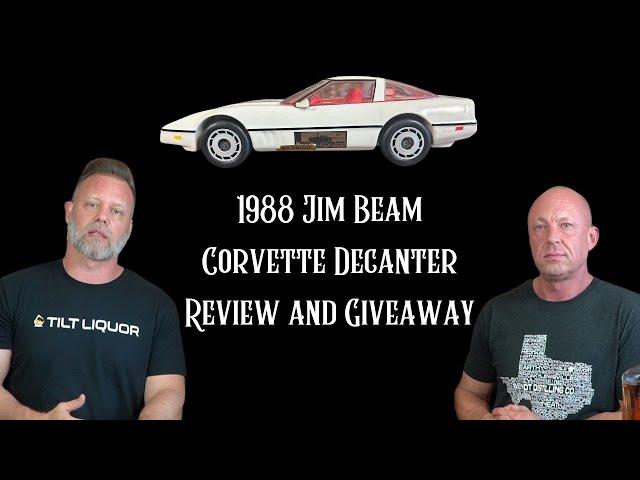 1988 Jim Beam Corvette Decanter Review and Giveaway