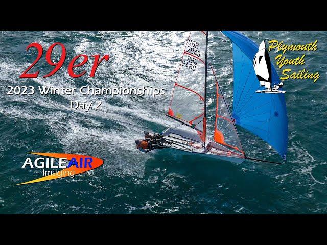 29er Winter Championships - Day 2 - Plymouth Youth Sailing