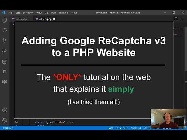 How to add Google ReCaptcha v3 to a PHP web page. The only easy guide on the entire web!