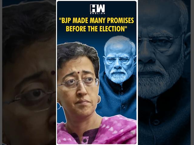 #Shorts | AAP's Atishi Slams PM Modi | Delhi CM Rekha Gupta | Mahila Samman Yojana | BJP | Assembly