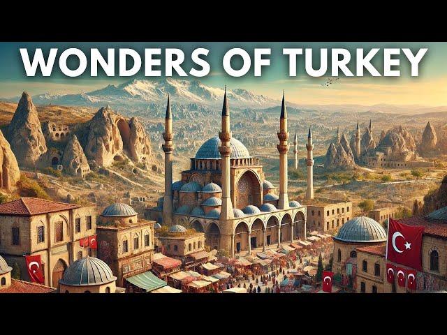 Wonders of Türkiye | The Most Amazing Places in Türkiye | Travel Video 4K