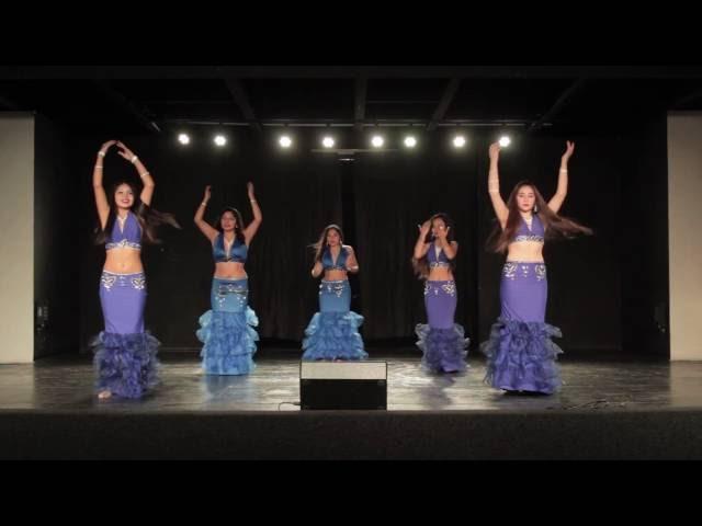 Estudio Najmah Danza Arabe Raks Juvenil Gala BellyWood 2016 (HD)