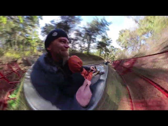 Downhill Toboggan Ride - China