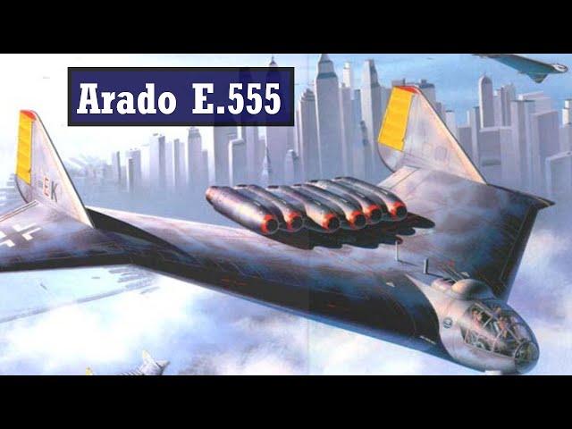 Germany's Delta-Wing Jet Bomber: Arado E.555