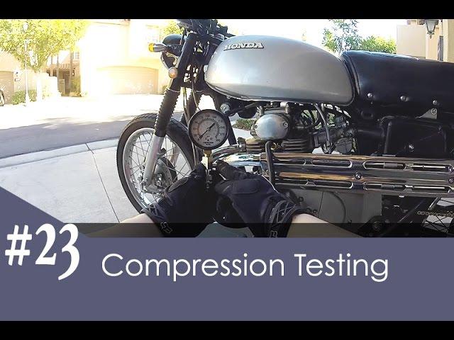 Honda CL175 Cafe Racer Pt. 23 - Compression Test