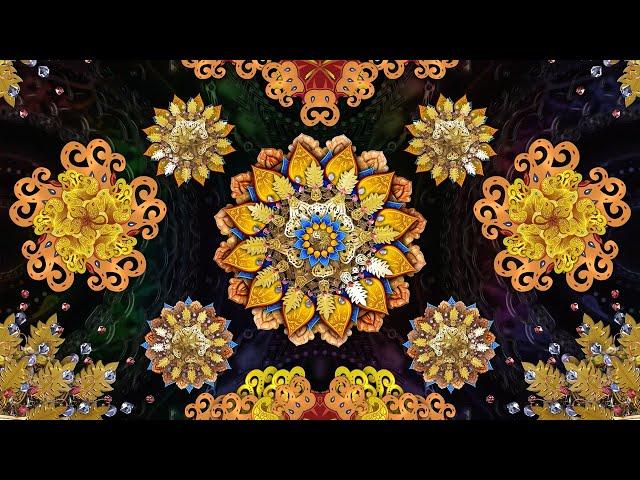 Bali Traditional Ornament Background Vj Loop Video | 4K Video | No Copyright Motion Vj Loop Video